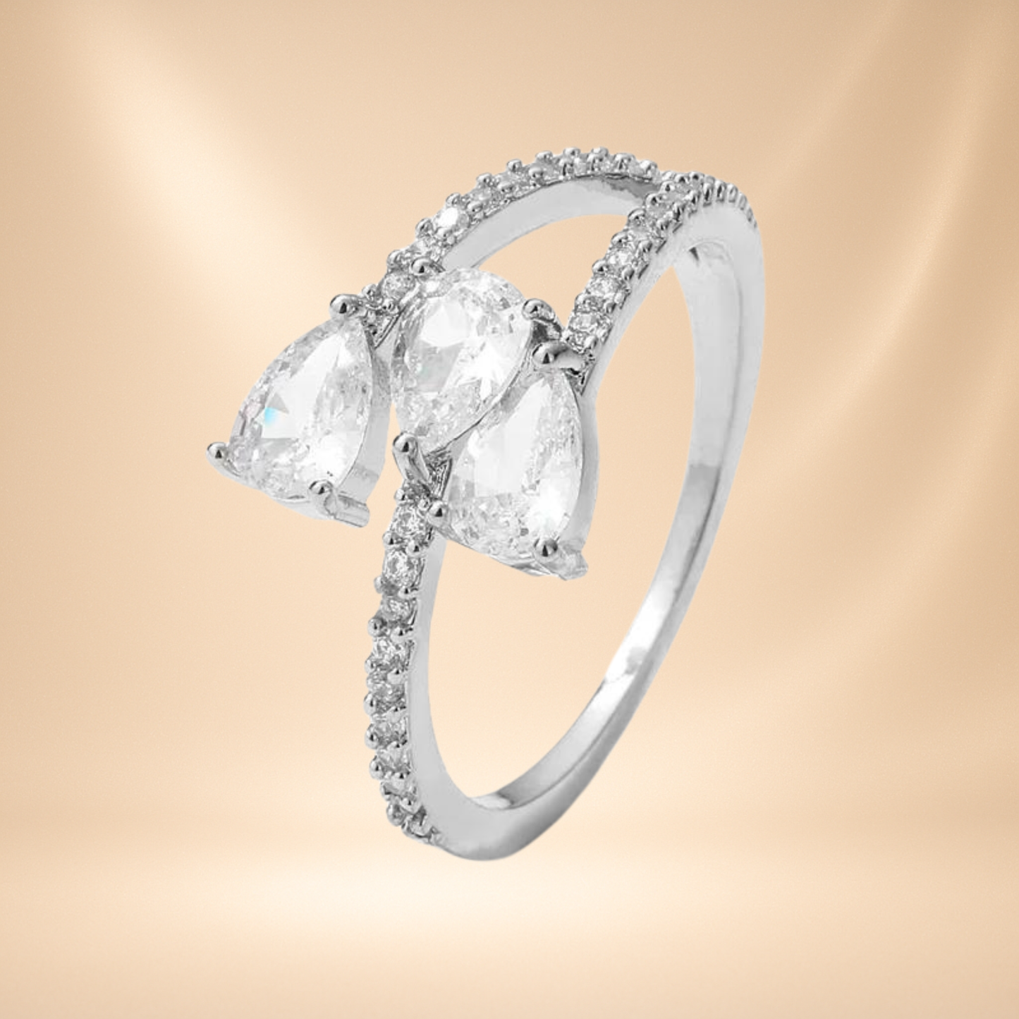 Princess Ring Vine Leaves