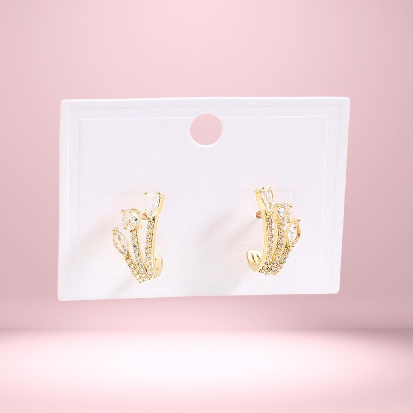 Three Stones Earrings - De Offensive