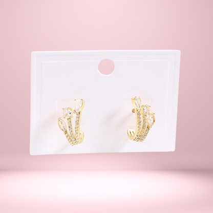 Three Stones Earrings - De Offensive